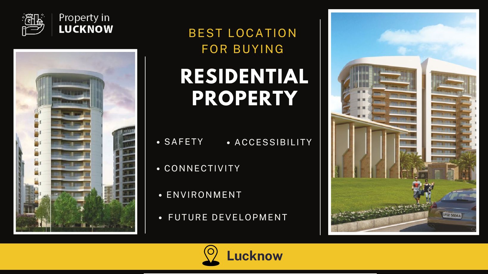Which is the Best Location for Buying Residential Property in Lucknow? | Property in Lucknow