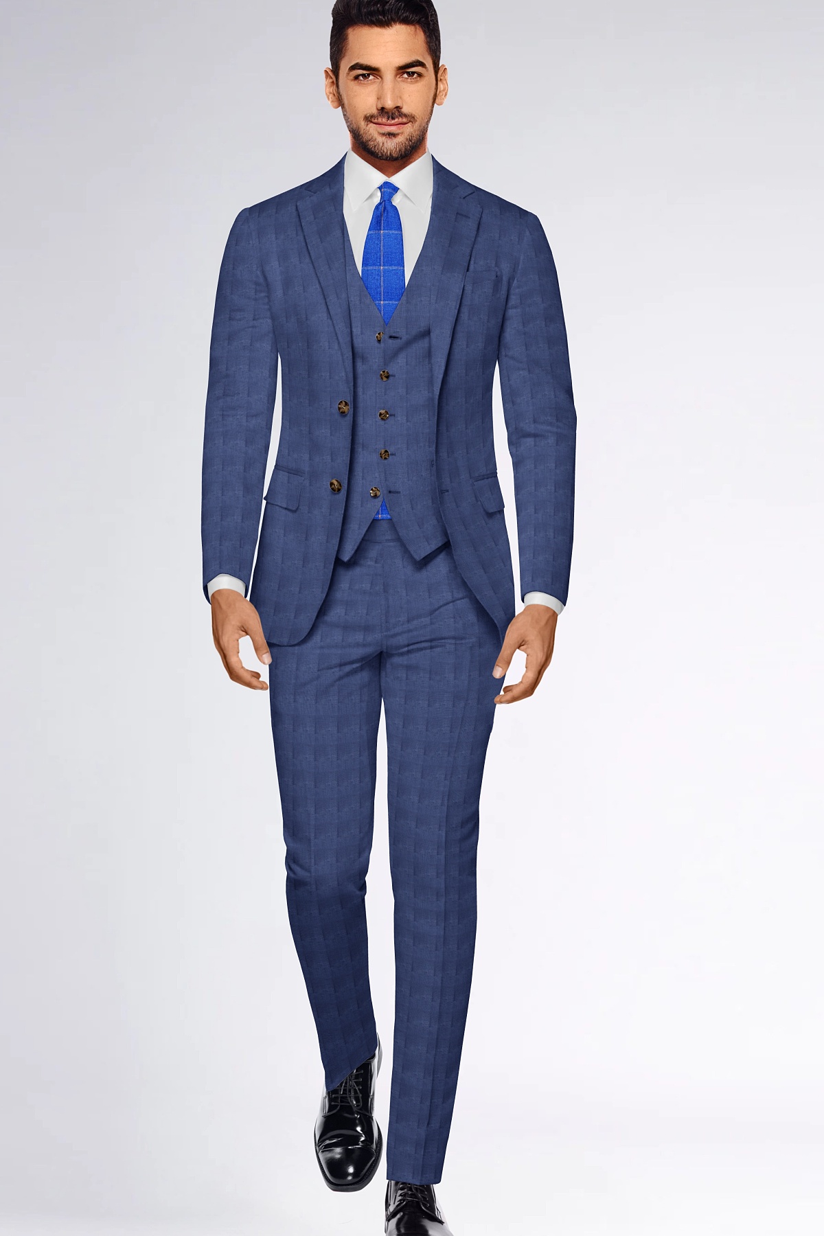 Men Khaki Classic & luxurious Men Suits