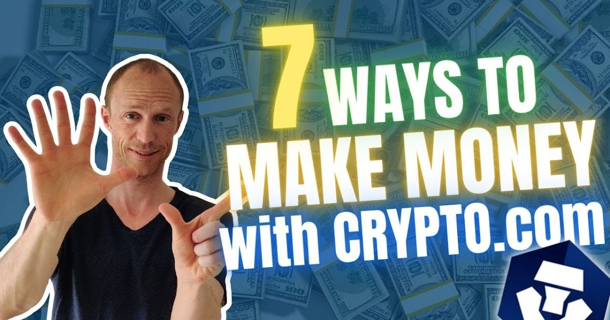 What are the exact steps to take to earn legitimate money with the crypto.com app