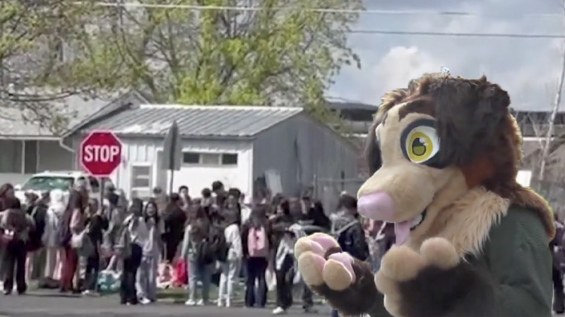 Clown World: Students Stage Walk Out to Protest ‘Furries’ in Middle School