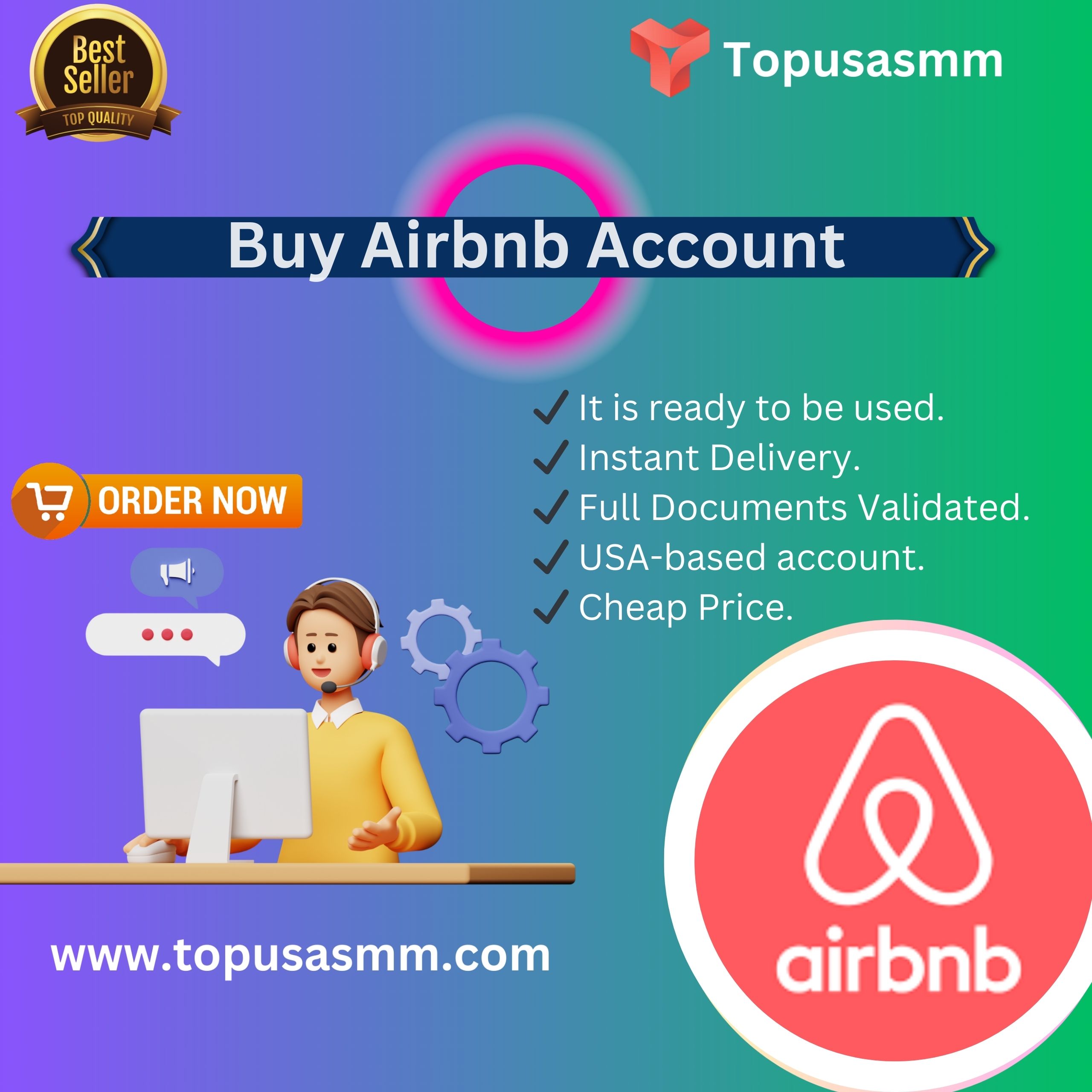 Buy Airbnb Account - TopUsaSmm