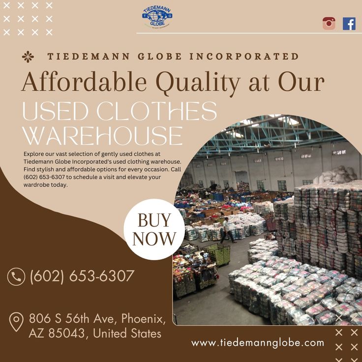 Affordable Quality at Our Used Clothes Warehouse