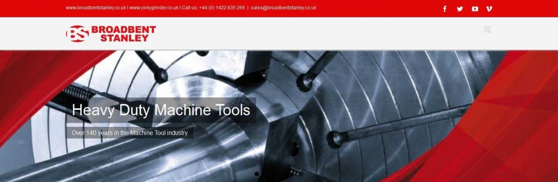 Broadbent Stanley Machines Tools Ltd Cover Image
