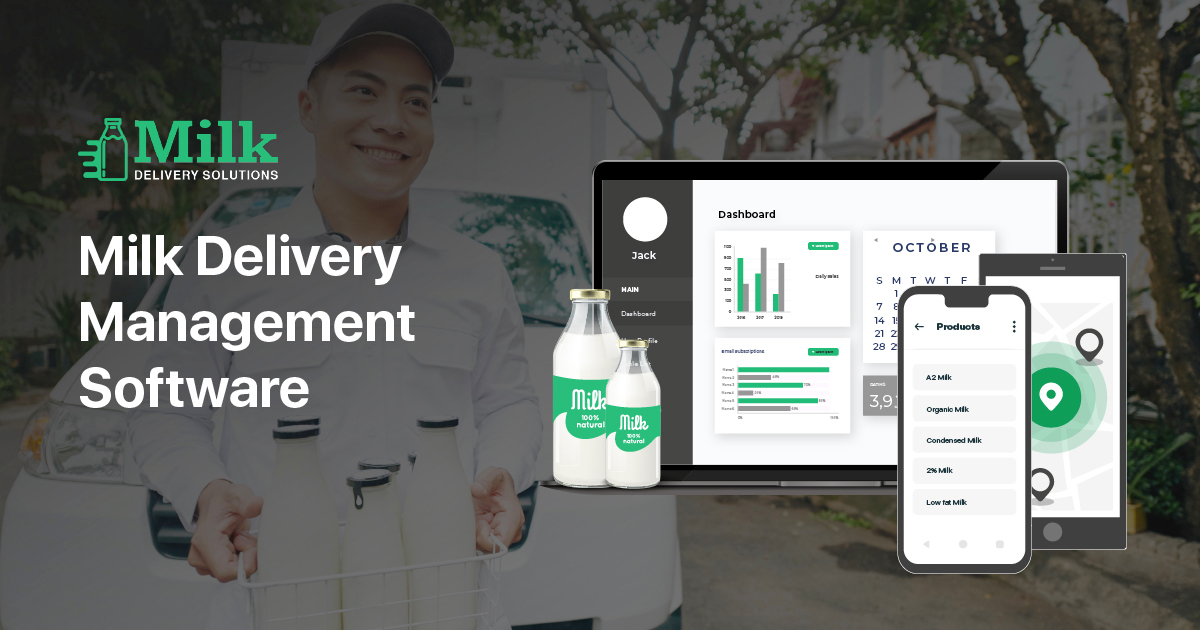 Efficient Milk Delivery Management Software | Milk Delivery App