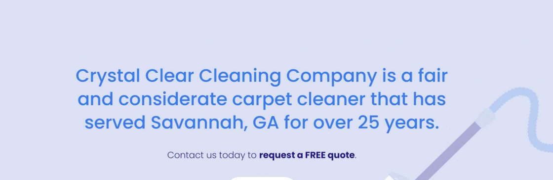 Crystal Clear Cleaning Company Cover Image
