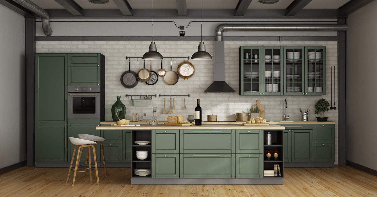 Top 5 Green Kitchen Cabinet Designs to Revitalize Your Home's Heart