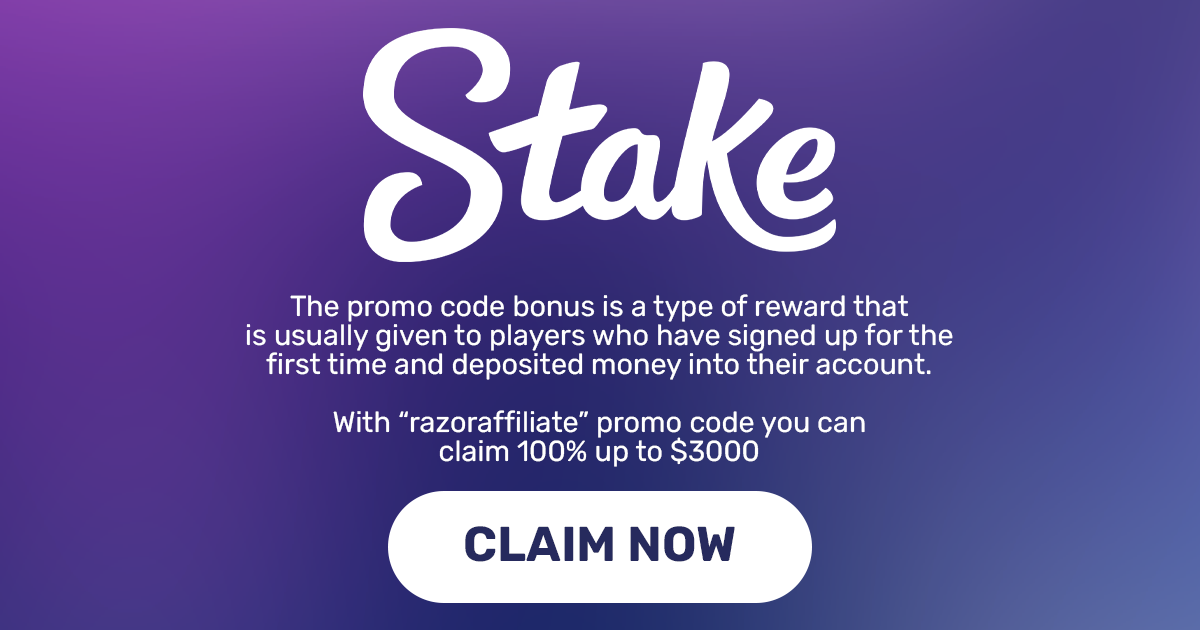 StakeRaffle -  Best Promo Code for Stake!