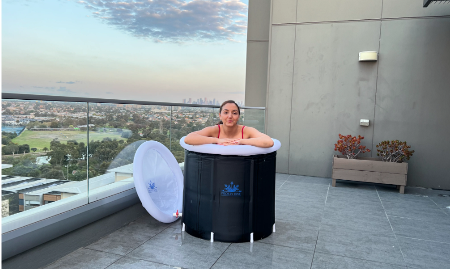Chill Therapy On Demand: Portable Cold Plunge with Advanced Chiller