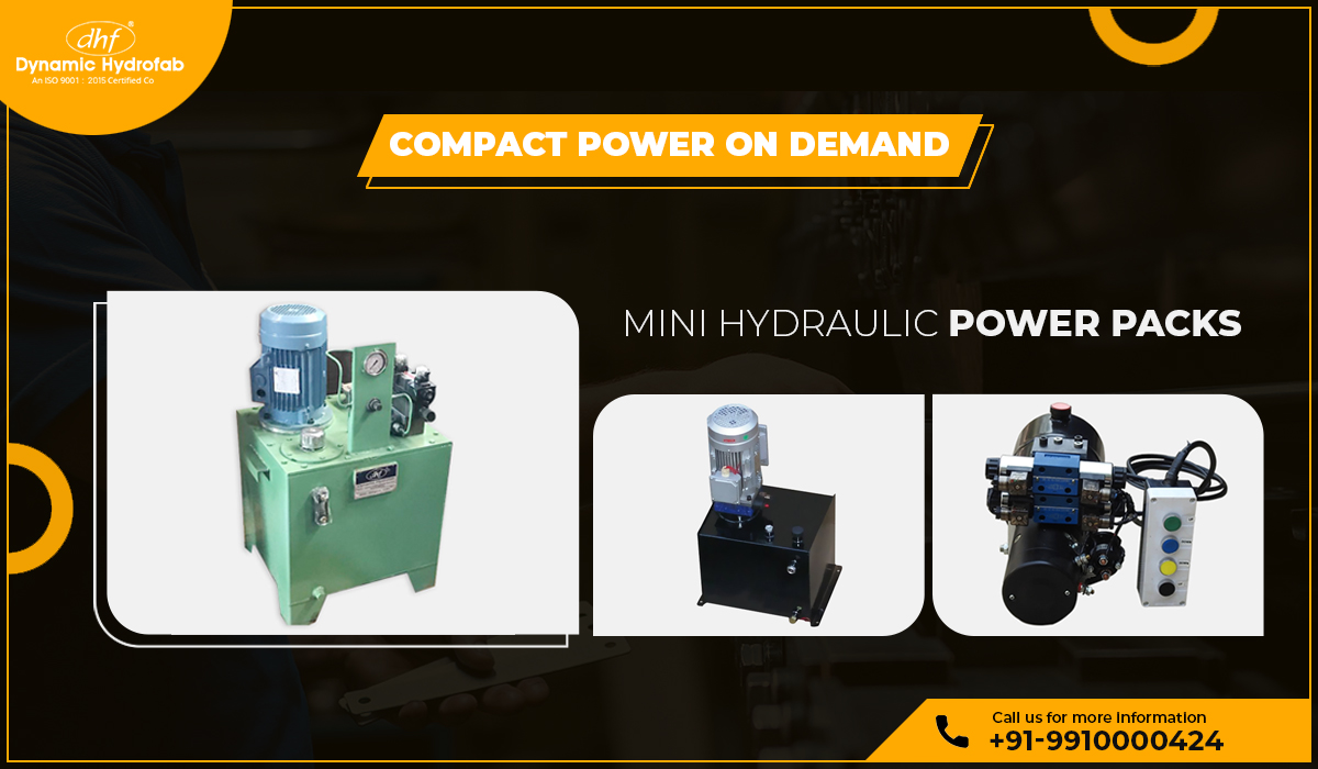 Compact Power on Demand: Mini Hydraulic Power Packs | DHF.in – Hydraulic Cylinder Manufacturers