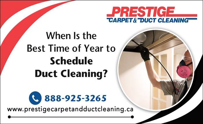 When Is the Best Time of Year to Schedule Duct Cleaning?