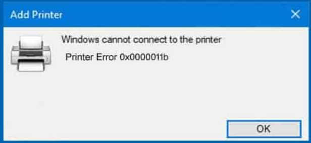 How to Fix Windows Printer Error 0x0000011b? | by jason winpath | Medium