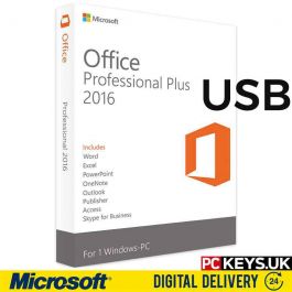 Microsoft Office 2016 Professional Plus USB