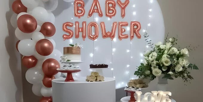 How Balloon Decorations Can Make Your Baby Shower Pop? | by Bhardwaj Balloons | Apr, 2024 | Medium