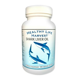 Shark Liver Oil – 60 Capsules – Interstitial Cystitis Healthy Life Harvest