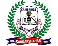 Cambridge Convent School Sardarshahar - Education