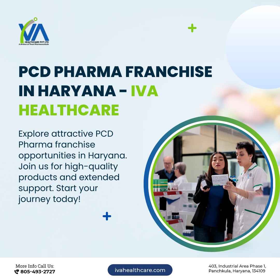 PCD Pharma Franchise in Haryana - IVA Healthcare