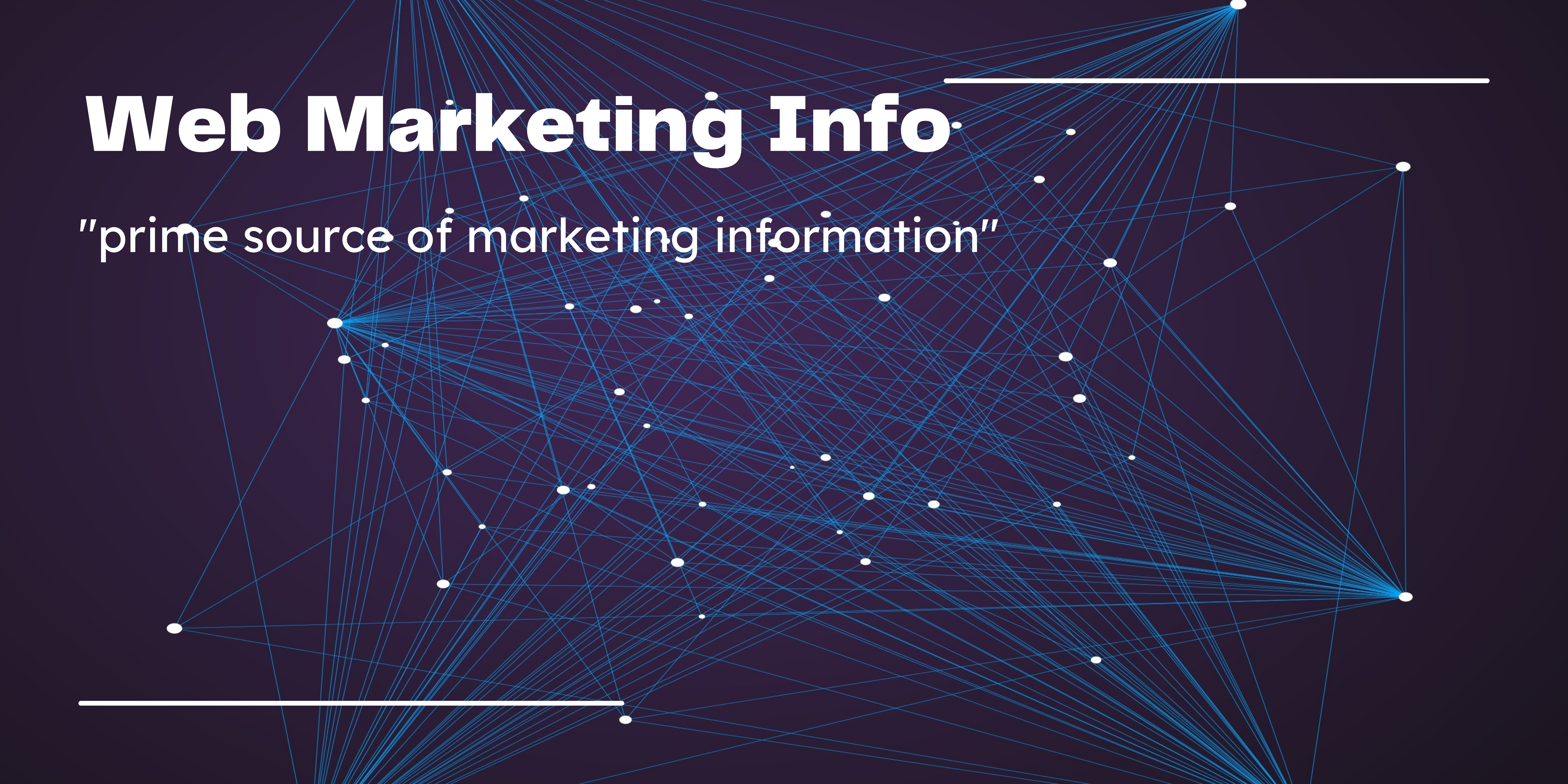 Web Marketing Info Cover Image
