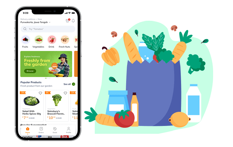 On-Demand Grocery Delivery App Development Services