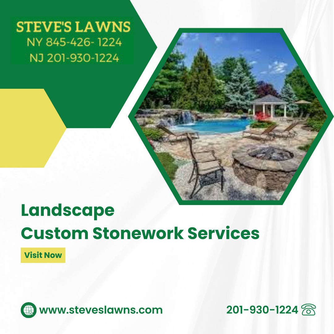 Explore the Benefits of Landscape Custom Stonework Services | by Steve's Lawns Inc | Apr, 2024 | Medium