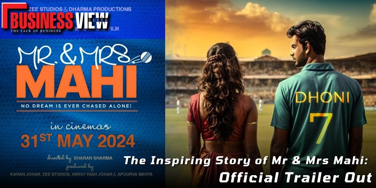 The Inspiring Story of Mr & Mrs Mahi: Official Trailer Out