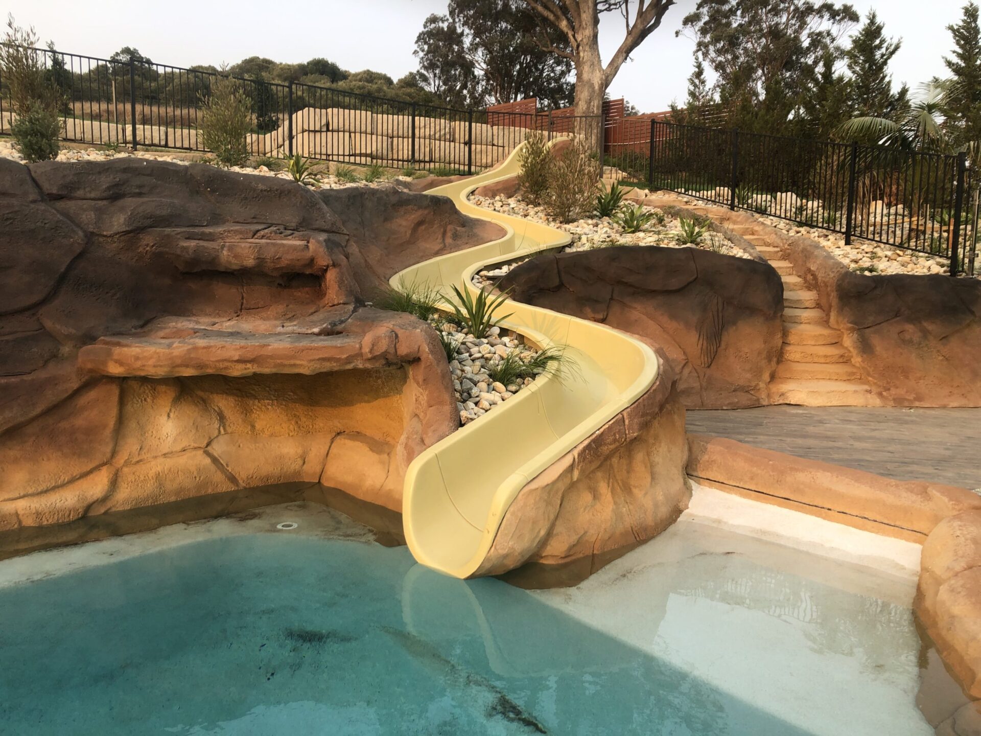 Custom Pool Water Slides