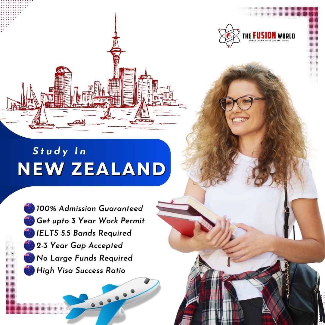 Best New Zealand Study Visa Consultants In Punjab - Fusion World