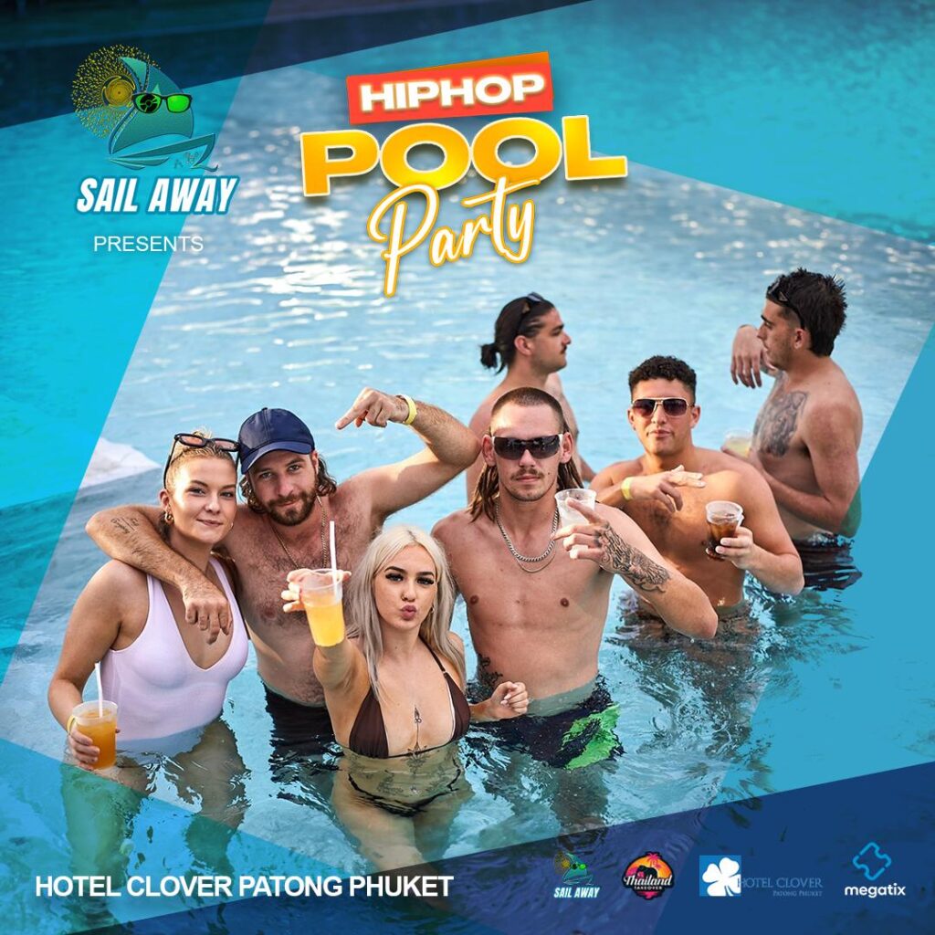 Enjoy Life's Best Pool Party in Phuket | Sail Away Party