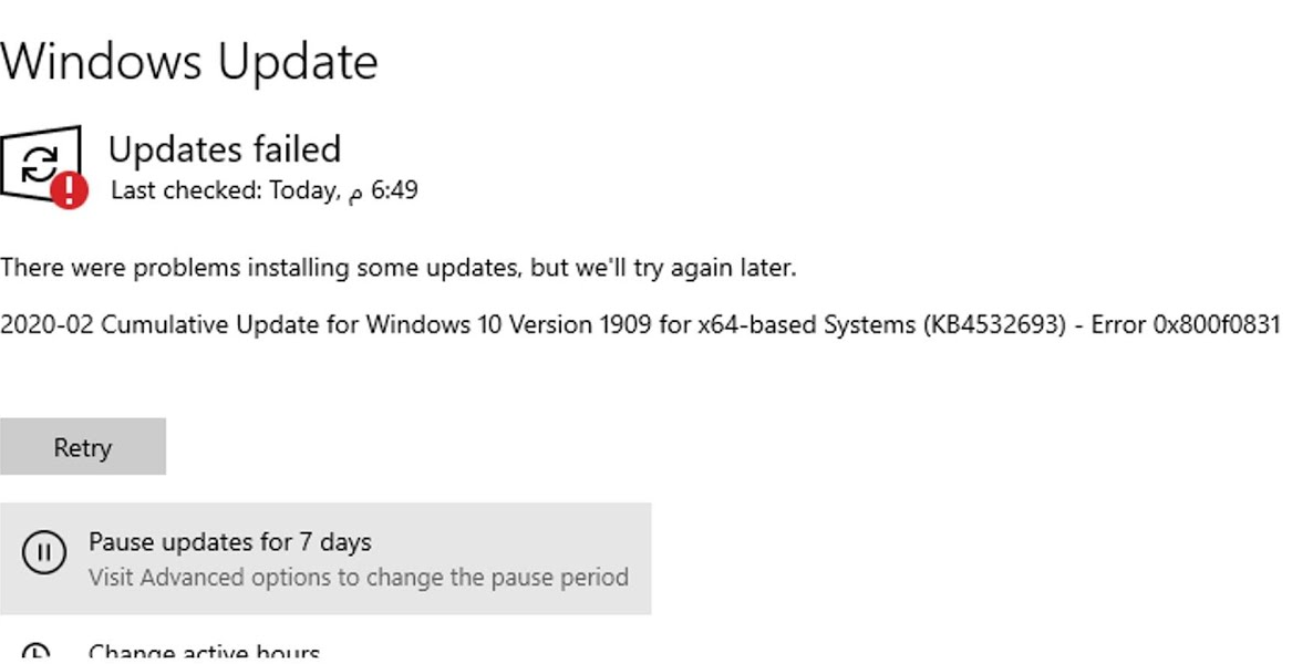 Solutions to fix Windows 10/11 Update Error Code 0x800f0831 | by jason winpath | Medium