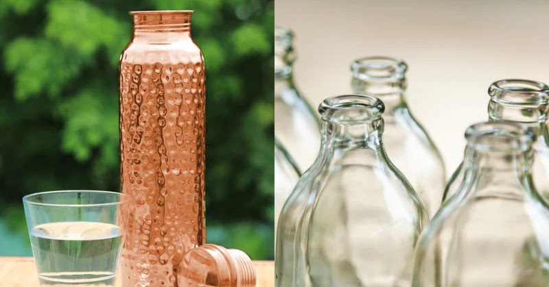 Copper bottle vs. Glass Bottle Which one is better?