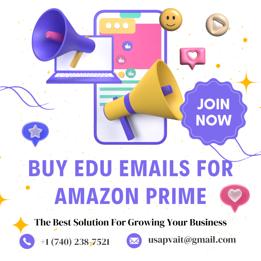 Buy Edu Emails - 100% Works With Amazon Prime Or Azure