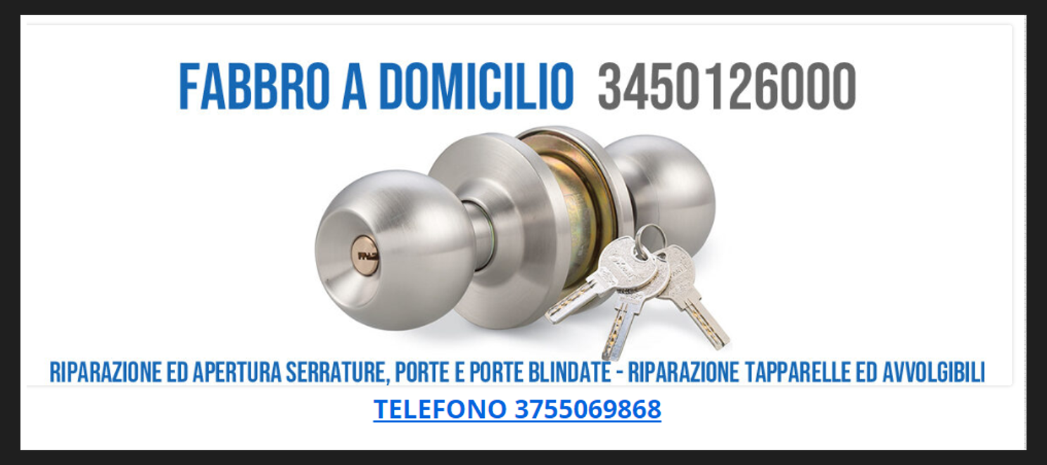 Fabbro a Domicilio Cover Image