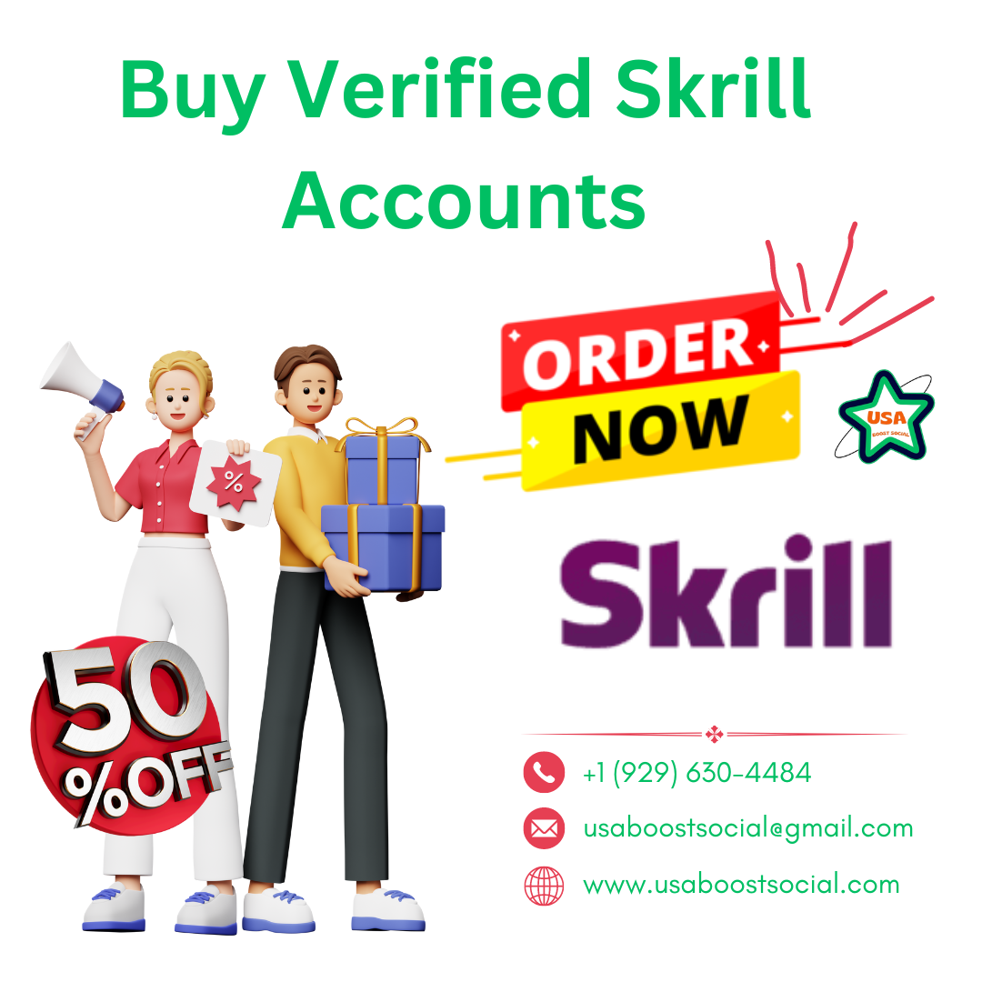 Buy Verified Skrill Accounts - Trusted Account Provider