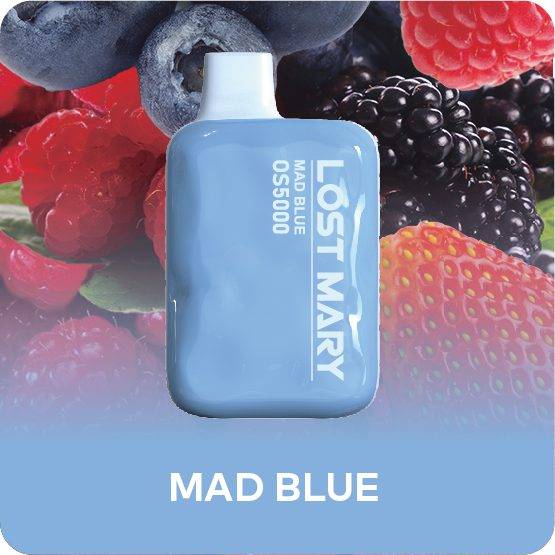 Mad Blue - Lost Mary OS5000 Disposable Vape | $15.99