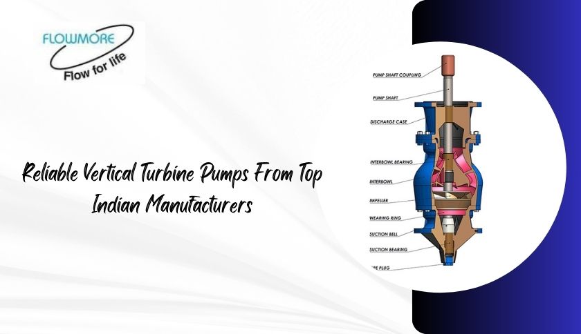 Reliable Vertical Turbine Pumps From Top Indian Manufacturers – Flowmore Pumps