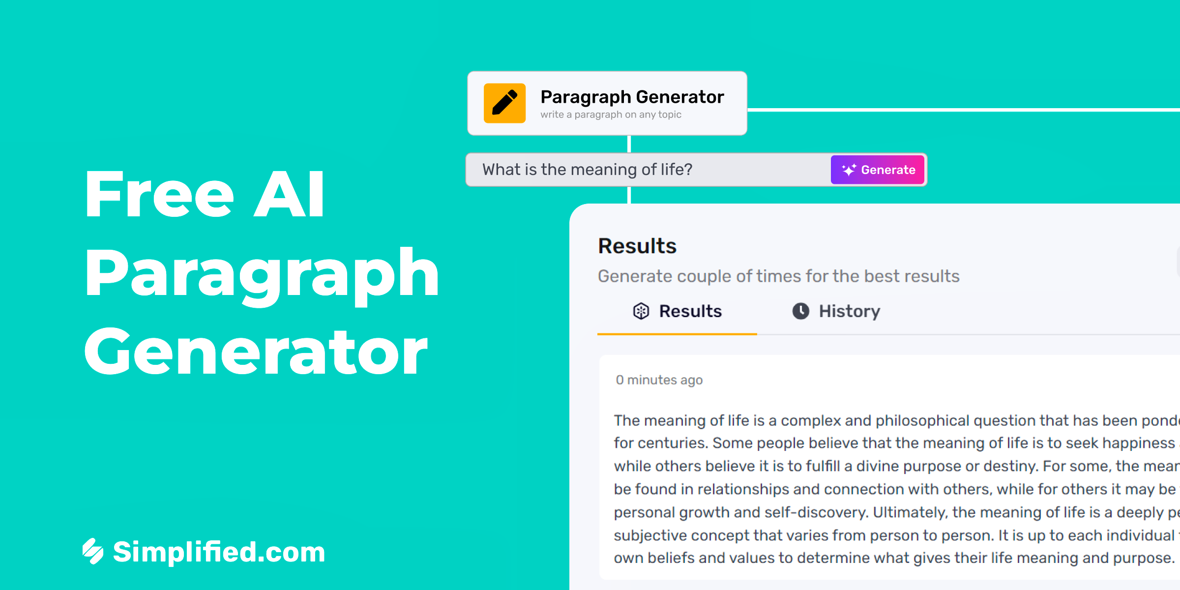 Free AI Paragraph Generator- Write Paragraphs in Sec