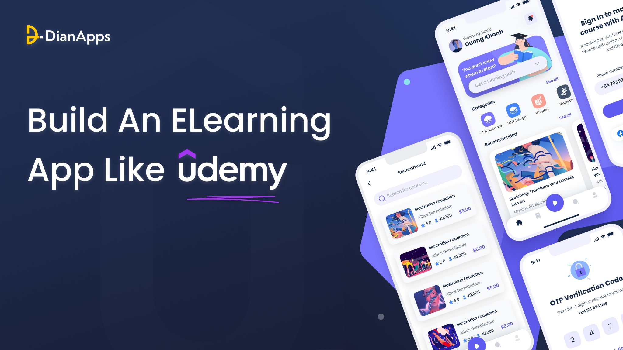 How To Build An ELearning App Like Udemy?