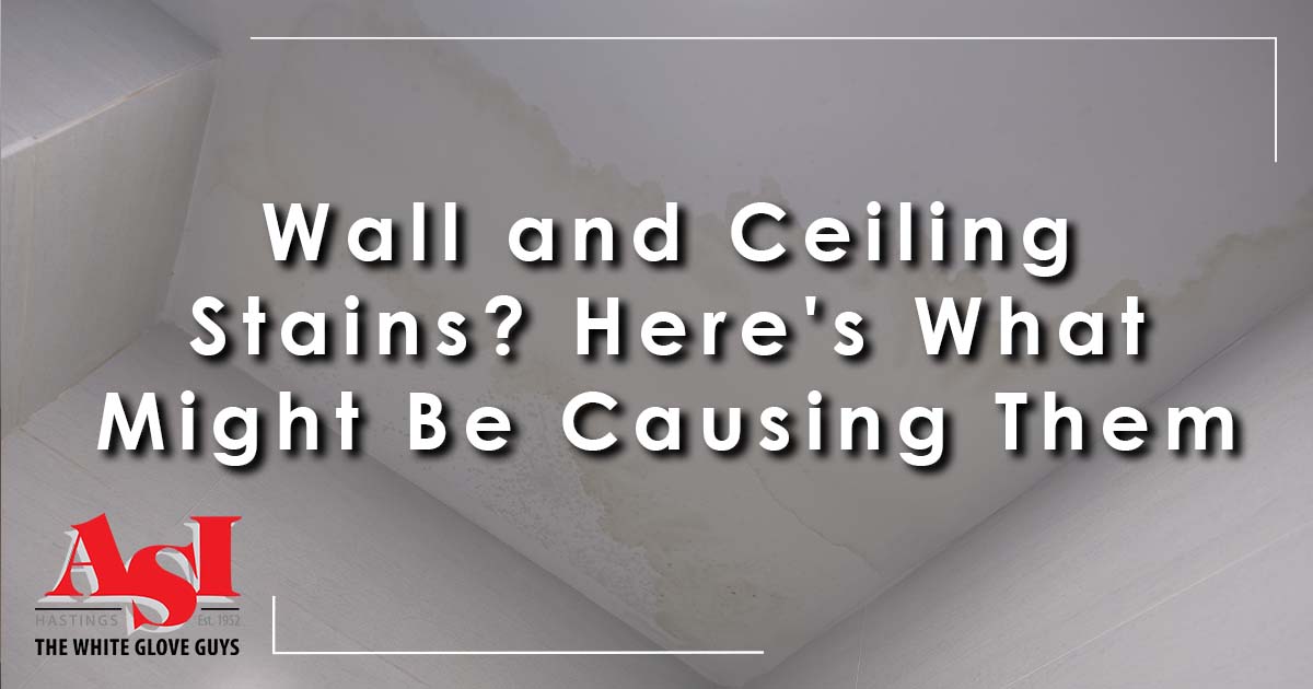 Are brown stains marring your walls?