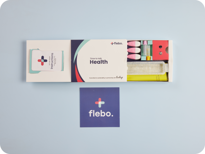HbA1c Diabetes Test Kit (Home) by Flebo | Buy Now!