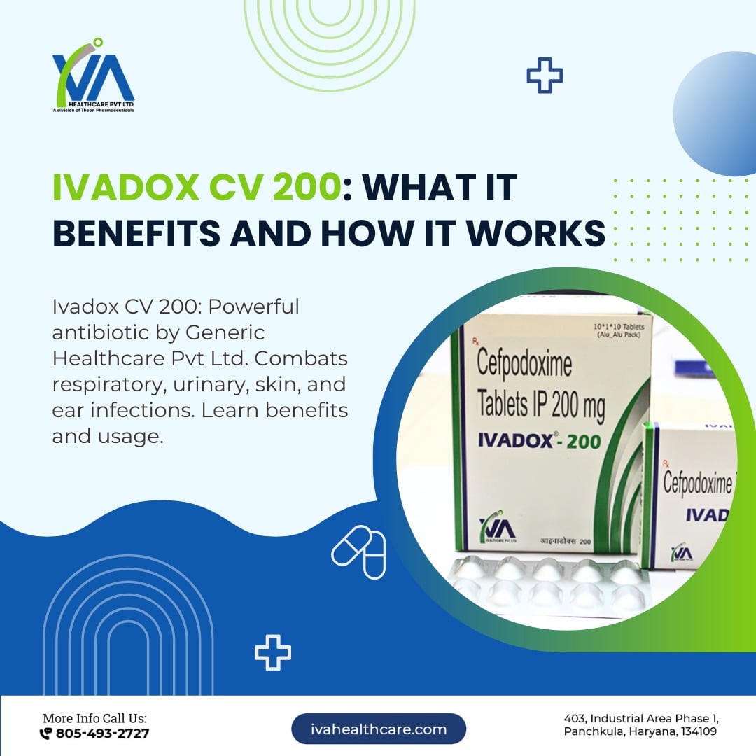 Ivadox CV 200: What It Benefits and How It Works