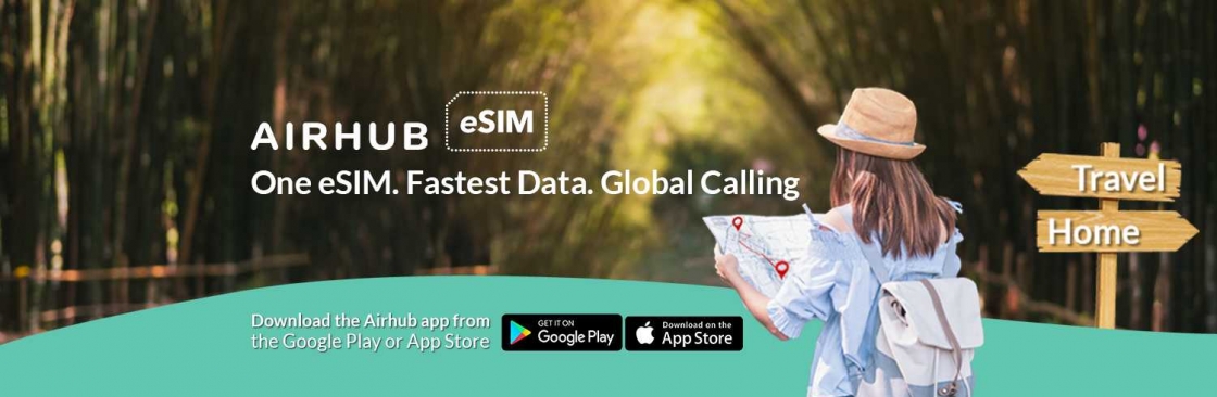 eSIM Card Buy AirhubApp Cover Image