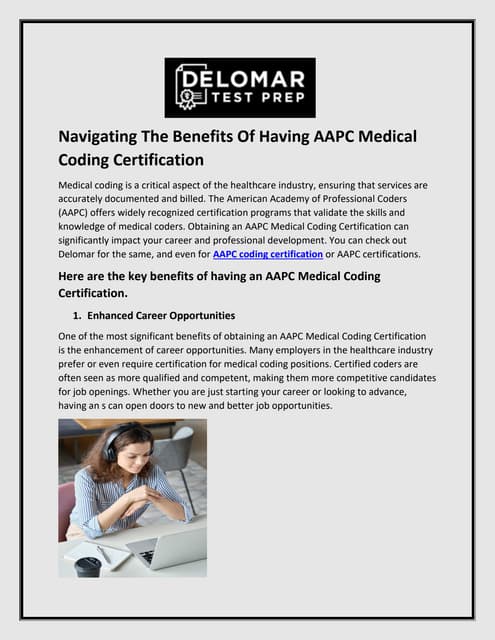 Navigating The Benefits Of Having AAPC Medical Coding Certification.pdf