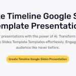 Timeline Presentation Templates Profile Picture