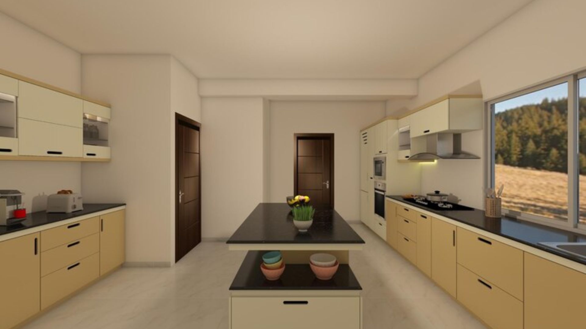 Parallel Modular Kitchen Designs in Gurgaon at Best Price - Urban Design Co