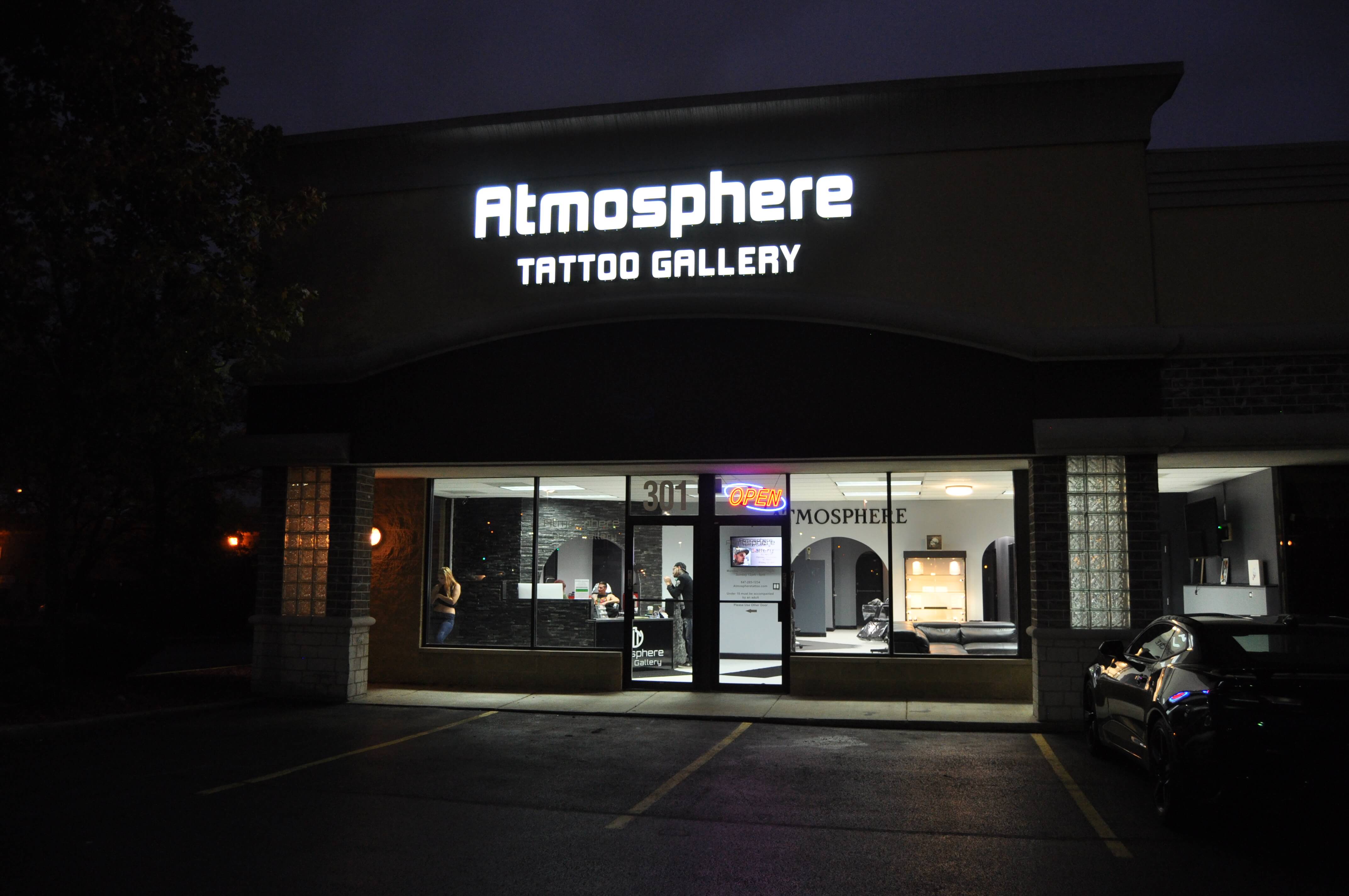 Atmosphere Tattoo Gallery Schaumburg, Franklin Park and Roselle