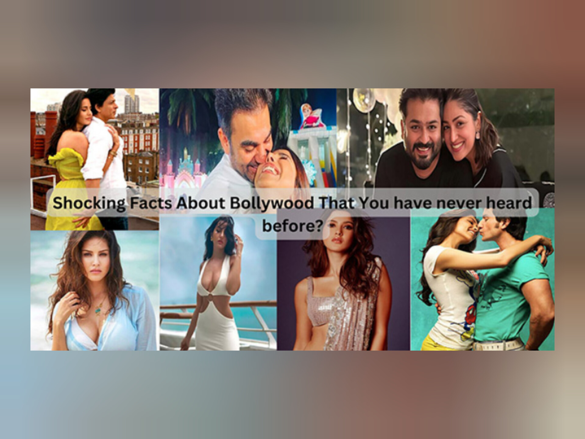 Shocking Facts about Bollywood that you never heard before