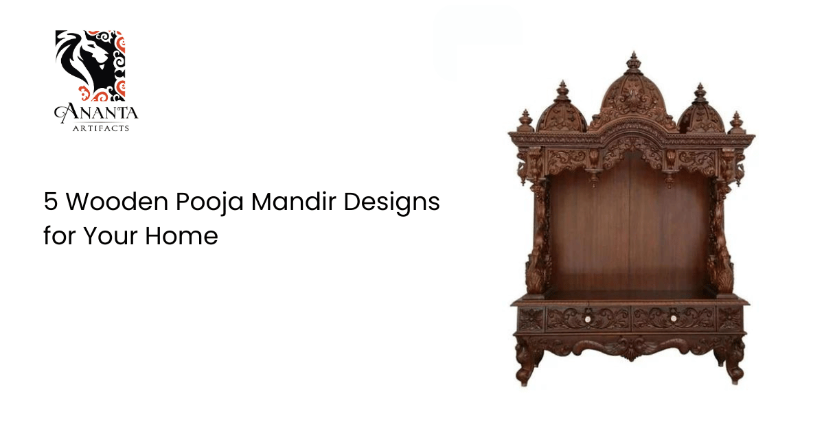 Top 5 Wooden Pooja Mandir Designs for Your Home