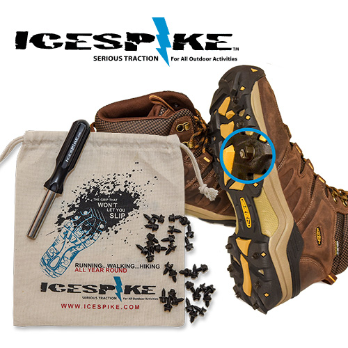 ICESPIKE for Running, Walking, Hiking, Winter Shoes & Boots, Crampons, Cleats