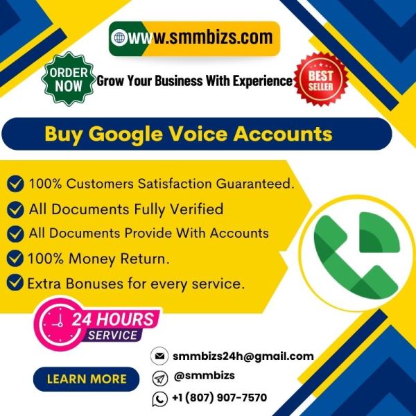 Aged Google Voice Account Buy - SMM BIZS is your Trusted Business Partner