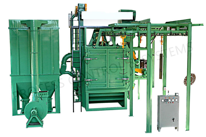 Hanger Type Shot Blasting Machine Manufacturer | Process & System