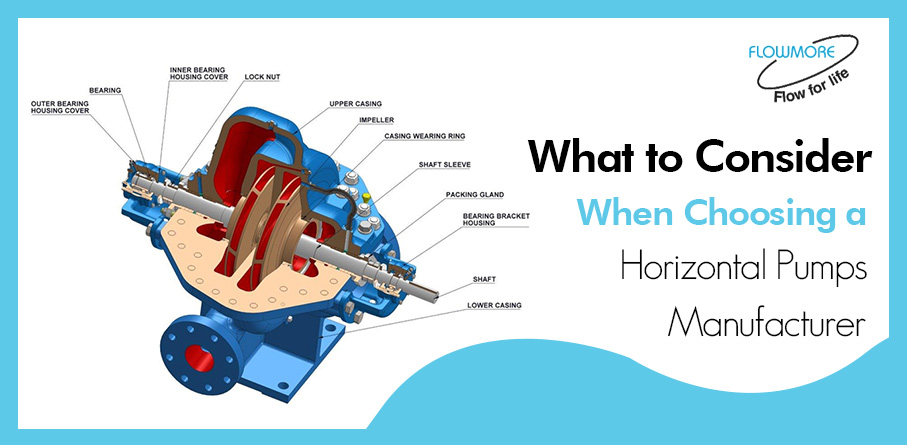What to Consider When Choosing a Horizontal Pumps Manufacturer – Flowmore Pumps